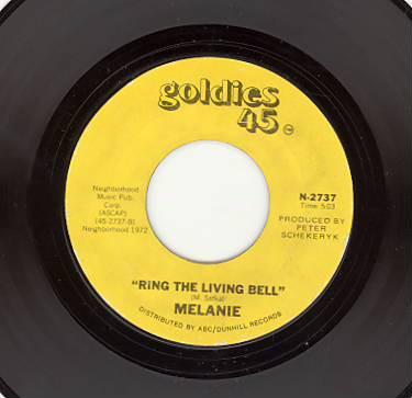 7inch Record MELANIE - Brand New Key N2737 Goldies 45 US Rock Used