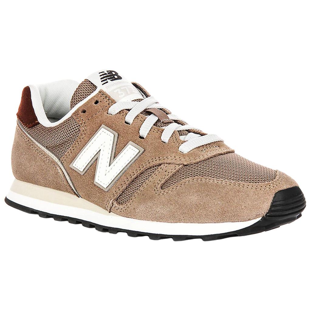 New Balance 373 Удобные Универсальные Повседневные Беговые Кроссовки Мужские кеды Коричневые ML373XA2