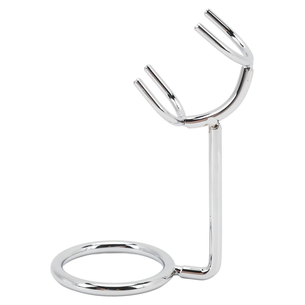 Stainless Steel Shaving Holder Stand Simple Universal Multifunctional Manual Shaving Brush Stand for