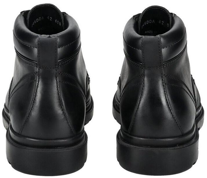 Ботинки Geox на шнуровке черные 20889037