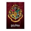 Плакат с гербом Хогвартса