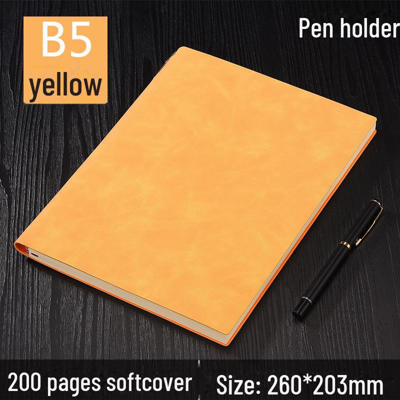 Мягкая обложка A5 Деловой блокнот - Запись встреч и справочник B5 Рабочий журнал