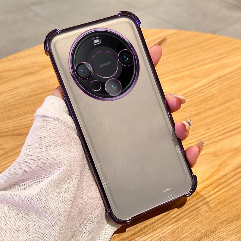 Airbag Shockproof Case with Lens Film for Huawei Mate 30 40 50 60 Pro Pura 70 Pro P30 P40 P50 P60 Pro Nova 7 8 9 10 11 12 Pro Honor 100 200 Pro
