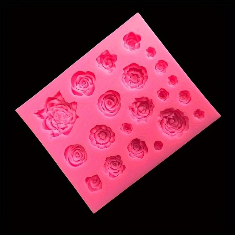 3 шт. Размер розы, цветка, банта, листьев, выпечки, DIY, переворачивания торта, силиконовой формы, кондитерских изделий, выпечки, выпечки, переворачивания торта, шоколадных украшений, аксессуаров