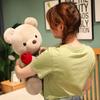 Cartoon Hug Bear Plush Doll Stuffed Animal Bear Plush Toy Rose Bear Plush Toy  Valentine's Day