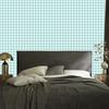Wallpaper Fabric Pattern Celadon, White, Turquoise and Mint 50x1000