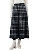 Skirt Flare SK24F BLACK CHECK ONE SIZE [Beams Heart] p/JQ Women's