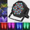 36 LED DMX512 Professional Stage Par Lights - 18Par Background Beam Light