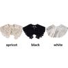 Handmade Hollow Knitting False Collar Lace Vest Skirt Decorative Shawl