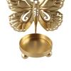 Elegant Butterfly Candle Holders Electroplated Iron Candle Stand  Table