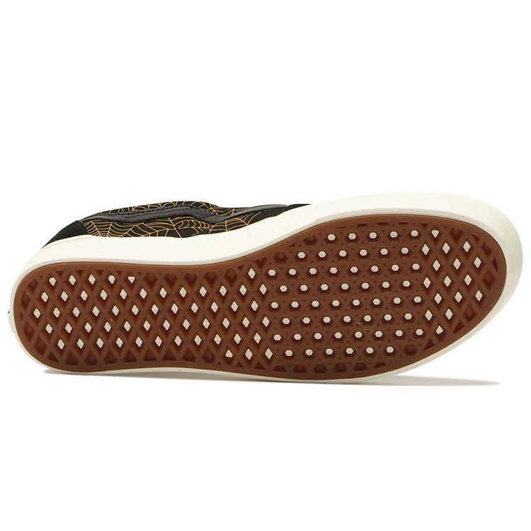 Vans Sk8 Comfycush Легкие Дышащие Низкие Кеды для Скейтборда Унисекс Черный Желтый VN0A4UVC4CT