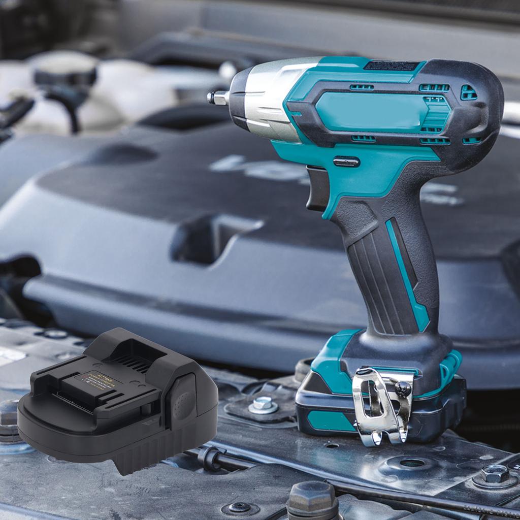 Battery Adapter Replacement Compact Power Tool Battery Adapter Converter for Metabo HPT