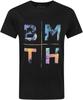 Officially licensed Bring Me The Horizon Colours Mens Black T Shirt Classic Tee