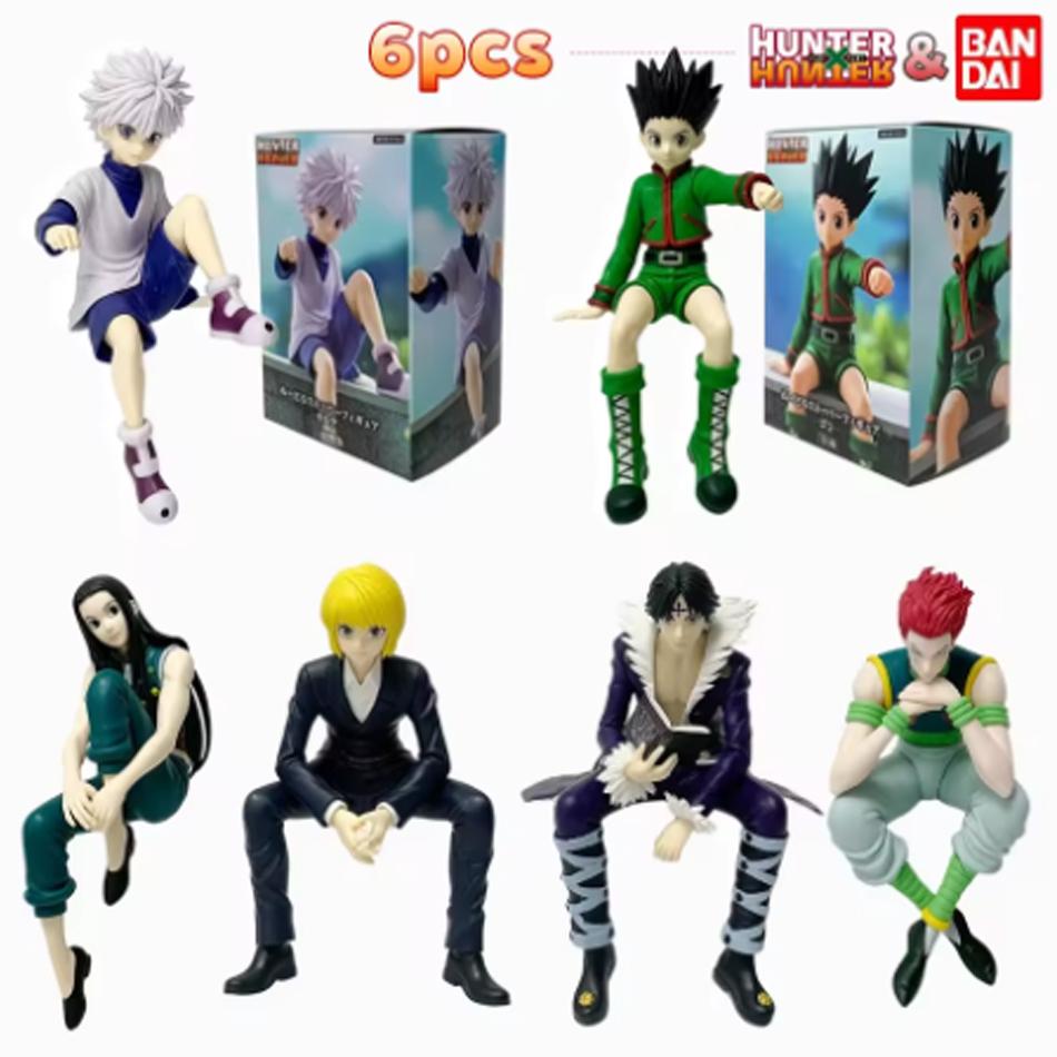 Горячие Фигурки Игрушки Hunter X Hunter 11-14 см Гон Фрикс Аллука Зольдик Фигурка Действия Хролло Люцифер/Курапика ПВХ Модель Кукла Подарок