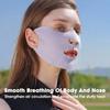 1/2pcs Outdoor Hiking UV Protective Mask Universal Sunscreen Facial Mask Moisturizing Breathable Sun Protection Face Patch