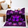 Blanket Butterfly Animal Flower Blanket Lamb Fleece Crystal Fleece Blanket Blanket Universal
