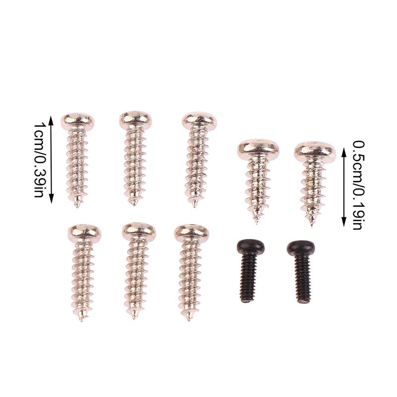 1 комплект электрических машинок для стрижки волос, винты для корпуса ножниц 8148, винты для крышки двигателя