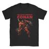 Conan the Barbarian T-Shirt Summer Movie Novelty T Shirts Couple Cotton O Neck Plus Clothing Short Sleeve Aesthetic Tshirt