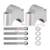 22mm 7/8" 30mm 1 1/8" Motorcycle Handlebar Riser Handle Bar Mount Handle Clamp For Honda Kawasaki Suzuki Yamaha