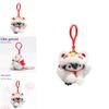 Penguin Plush Toy With Lion Dance Hanging Decor For New Year Celebrations