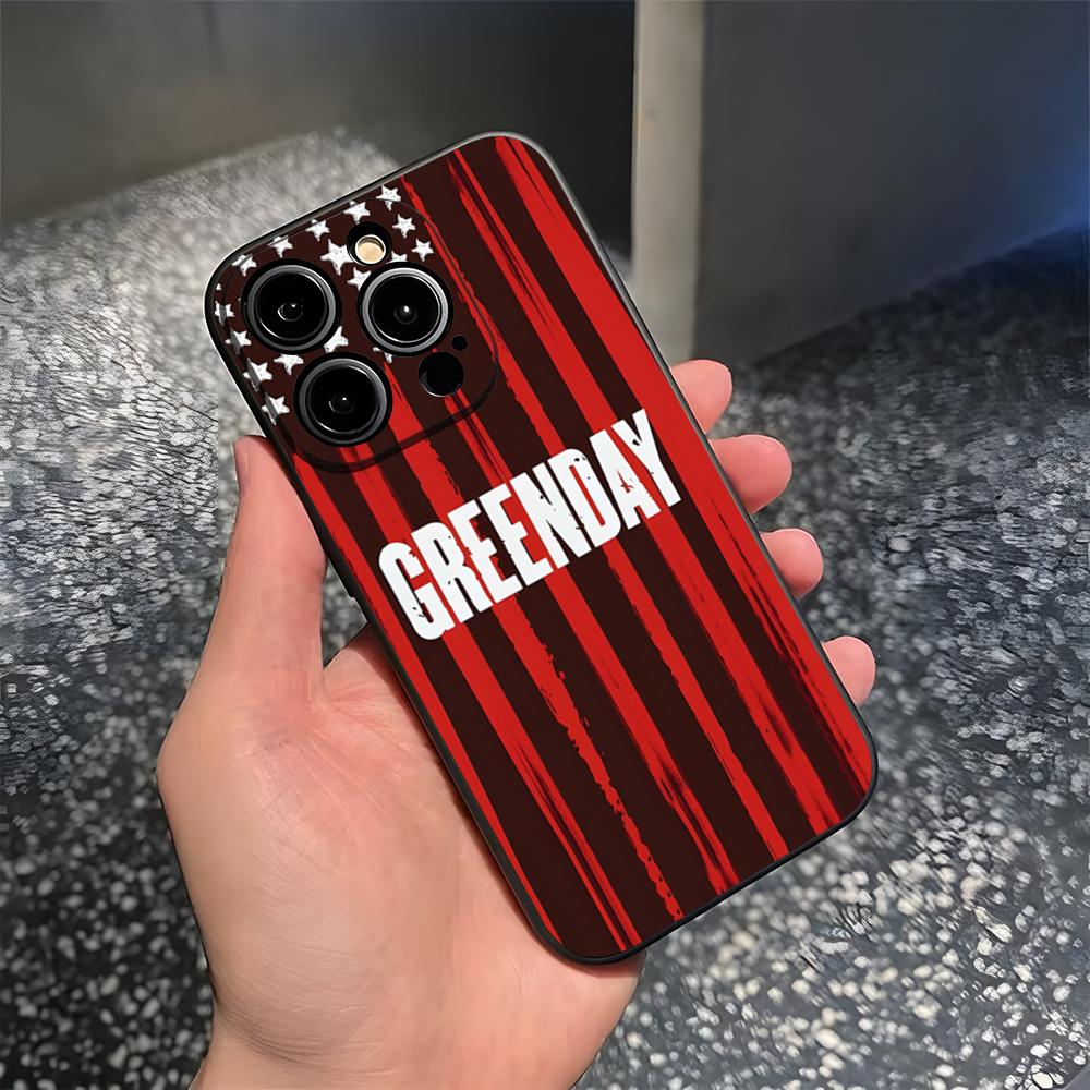 Чехол для телефона Green Day для 17 Pro Max Iphone 14 16 Pro Max 12 15 Plus 13 Pro 11 Xr X Xs 8 7 Plus Задняя крышка