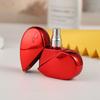 Heart Shaped Cosmetics Bottle Refillable Perfume Dispenser Bottle 25ML Glass Perfume Bottles  Women