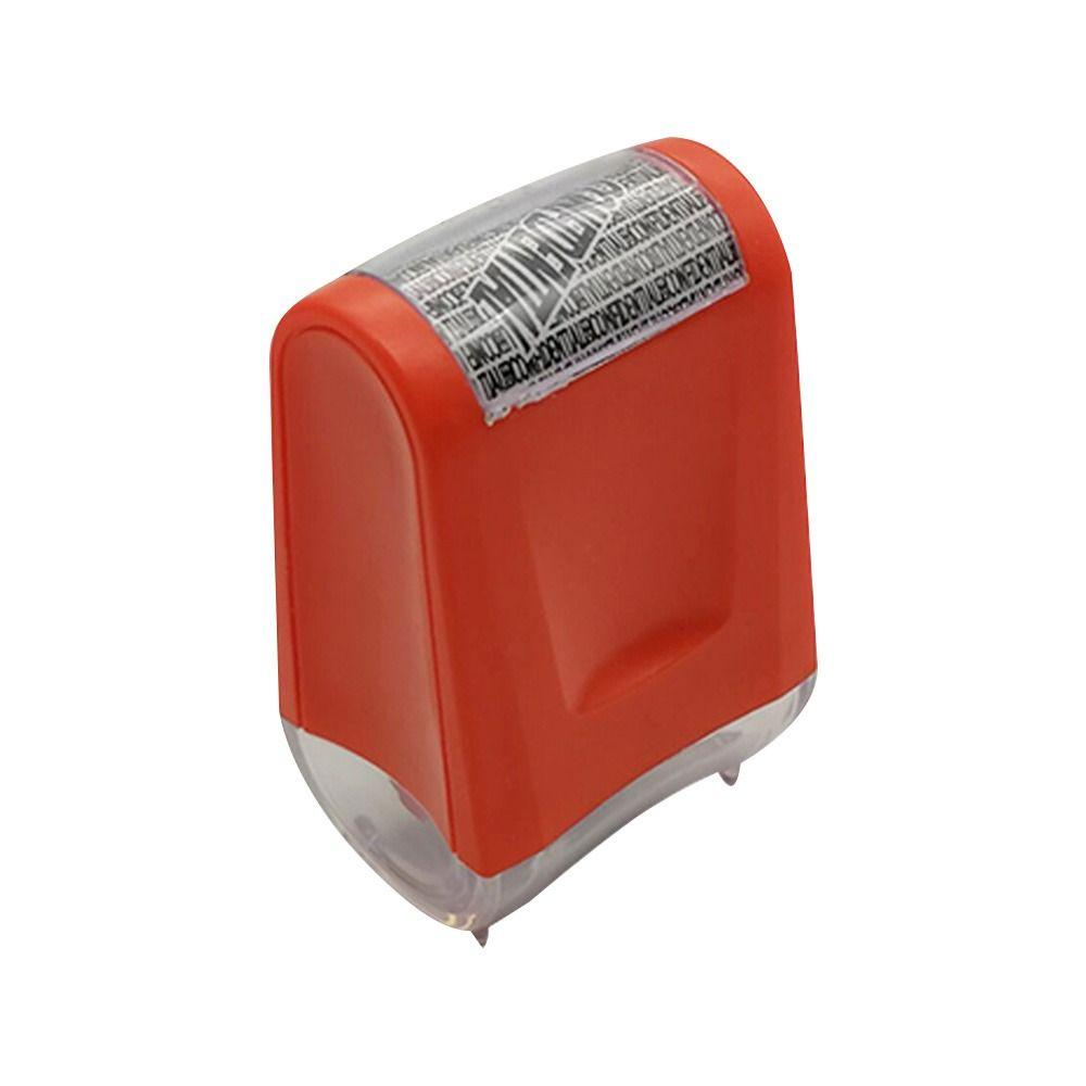 Покрытие Конфиденциальность Обложка Ролик Защитный Штамп Ролик Защита от кражи личных данных Печать конфиденциальности