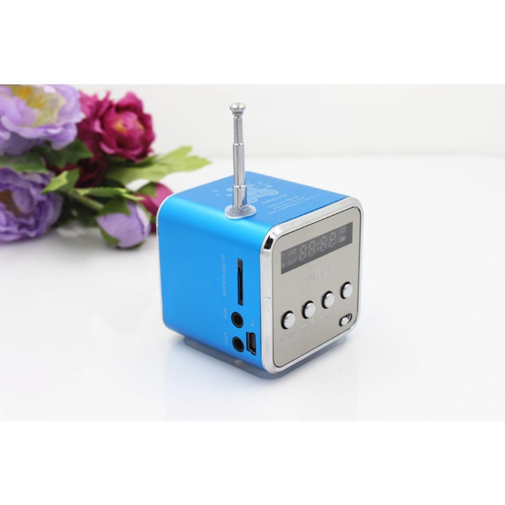 1 шт. FM портативное мини-радио Micro Treble Bluetooth портативное голосовое для компьютера, мобильного телефона, поддержка музыки в формате MP3, карта Micro TF