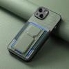 Кошелек из ПУ кожи с держателем для карт, чехол для телефона для iPhone 15 14 13 12 Mini 11 X XR XS Pro Max 8 7 Plus, подставка, противоударный чехол