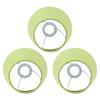 3pcs Cloth Fabric Lampshade Innovative E14 Intervention Type Modern Fabric Lampshade Dust Cover for Bedroom Bedside