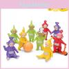 Teletubbies 4pcs Random Figure Model Toy Set Cake Topper Decor Diy Accessories