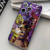 W-Fnaf-e-Fives-nights-At-Freddys-Прозрачный Силиконовый Мягкий TPU Чехол Для телефона iphone 17 16 15 14 Plus 13 12 Mini 11 Pro Max Оболочка Capa