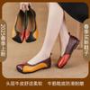 Soft-soled Leather Single Shoes Are Comfortable, Beef Tendon Soles Are Not Tired, Women's Shoes Are Non-slip and Wear-resistant, and Color Matching