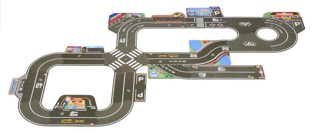 TAKARA TOMY Tomica World Город, соединяющий дороги Ш245 x В245 x Г50 мм Серый Расширяется!