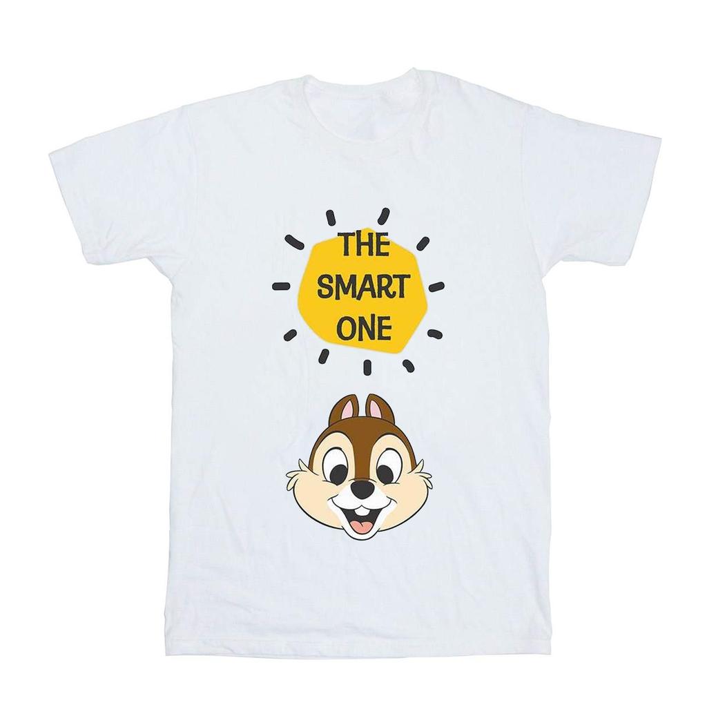 Disney Womens/Ladies Chip N Dale The Smart One Cotton Boyfriend T-Shirt