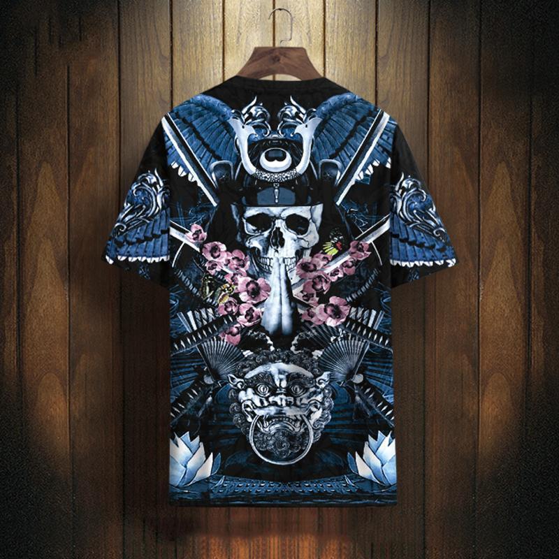 Мужская футболка унисекс, футболка с графическим принтом скелета, круглым вырезом, 3D принтом, уличная уличная одежда с коротким рукавом, футболка с принтом для мужчин