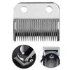 2 Colors Electric Hair Clipper Blade Hair Trimmer Metal Replacement Cutter Head ToolSilver