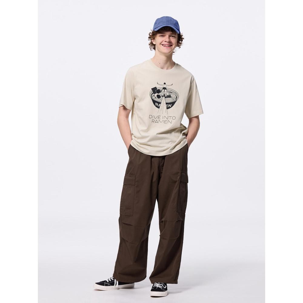 GU by Uniqlo Графический T Омияге Юносукэ +x