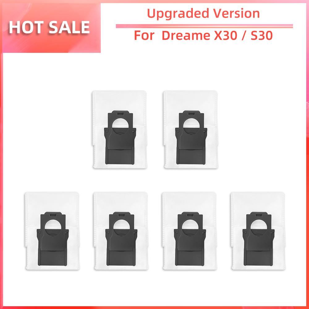 Compatible for Dreame X30 Ultra / X30 Pro Robot Vacuum Main Side Brush Hepa Filter Mop Pad Dust Bag Parts Accessories