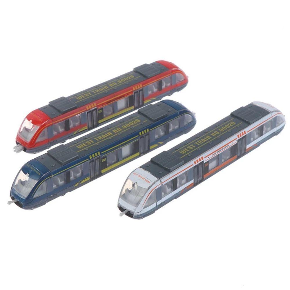 Model Metro Subway Metal Zinc Zinc Alloy Underground High Speed Rail Simulation Train Toy Diecast Train Toy