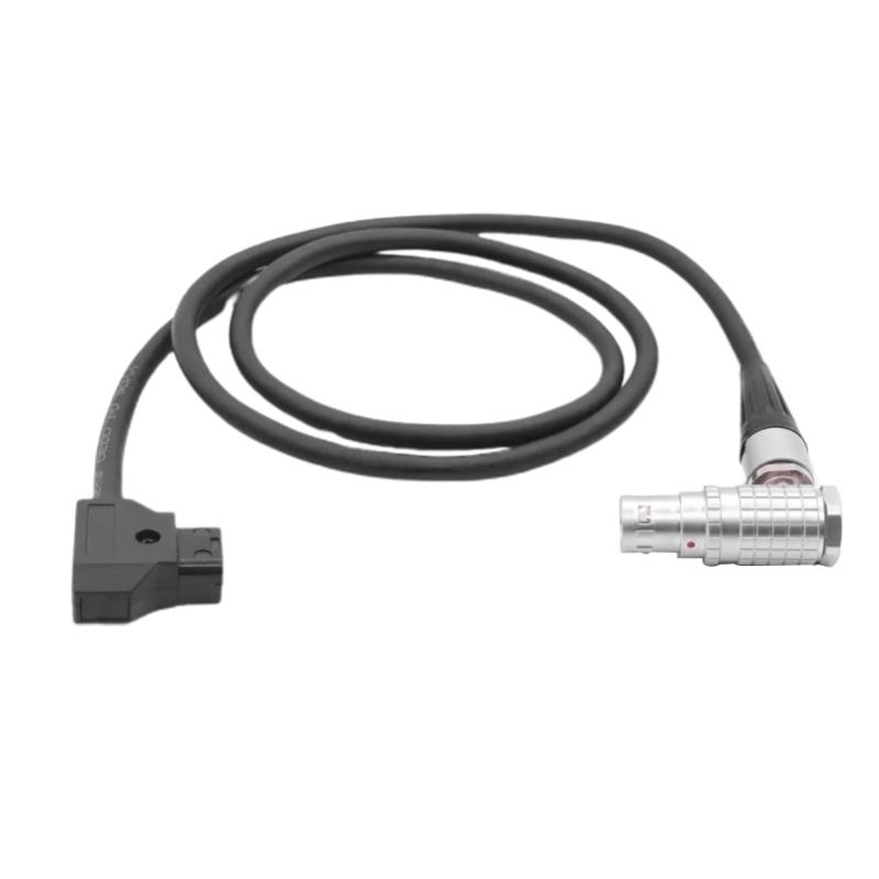 D Tap to 2B 8 Pin Right Angle Female Power Cable for Amira Camera Battery Conversion Cable Accessories 60cm