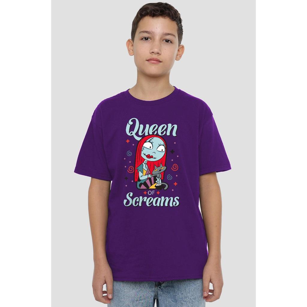 The Nightmare Before Christmas Childrens/Kids Queen Sally T-Shirt