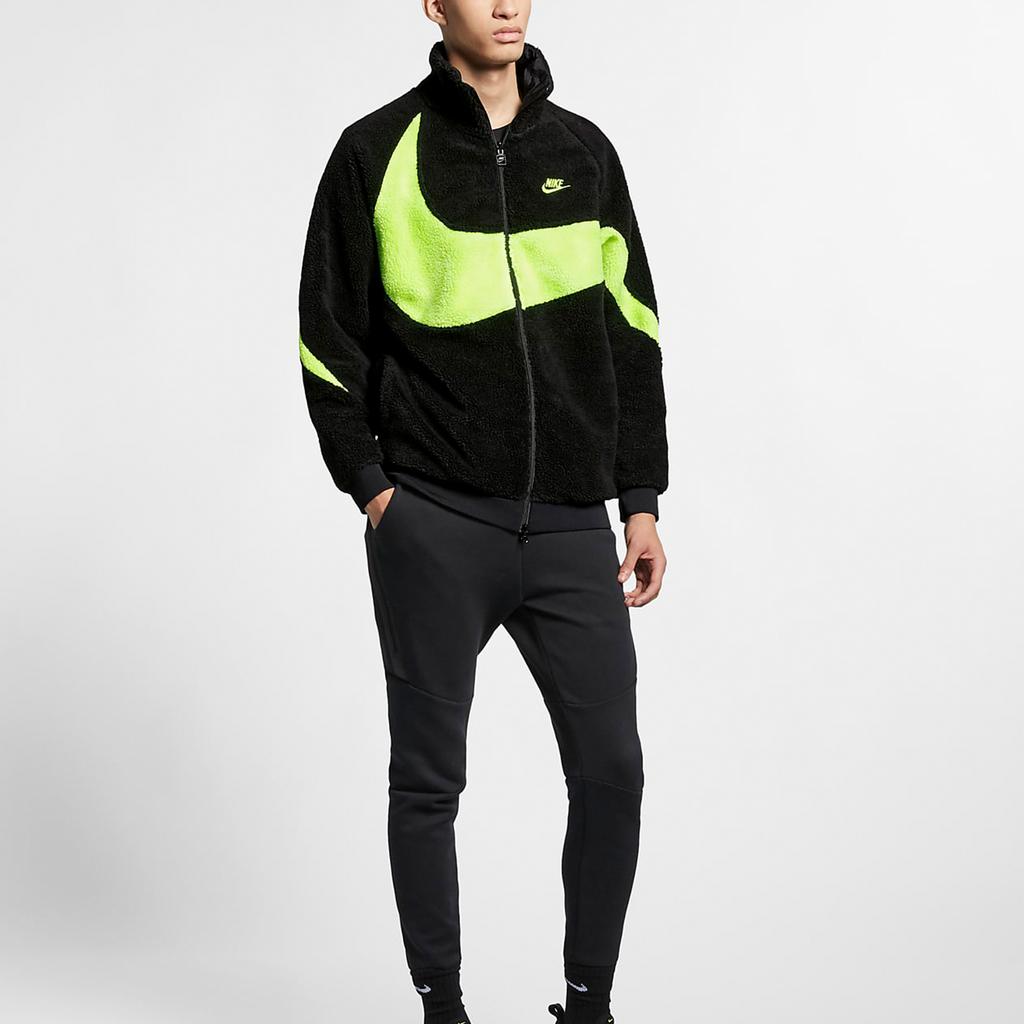 Nike Реверсивная флисовая куртка с большим свушем, азиатский размер BQ6546-017