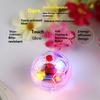 Pet Luminous Cat Teaser Ball Sports Interactive Entertainment Cat Toy Self-hi Smart Cat Teaser Set Plastic Football