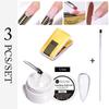 Boxed Extension Adhesive Paper Holder Crystal Extension Nail Tool Set Nail Art Fast Uv Extension Glue