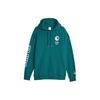 Puma X STAPLE Ss23 Oversized Hoodie With Letter Print Men Hoodie Christmas-Green 622202-43
