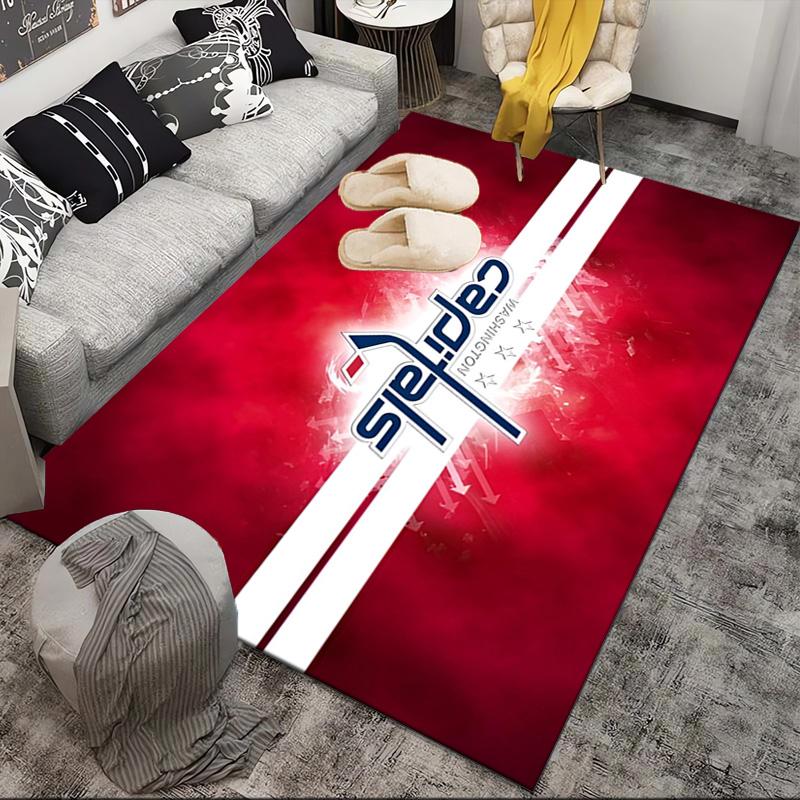 Washington Team Spirit Area Rug Suitable for Indoor And Outdoor,Carpets for Kitchens, Homes, Offices, Living Rooms,Home Decor,Christmas Gift