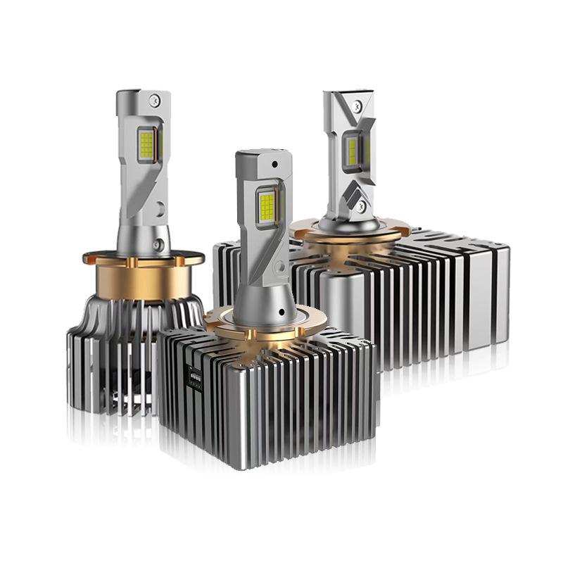 High Brightness Xenon LED Car Headlight: Direct Plug-in, Integrated Design for D-Series D1S-D8S