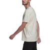 Adidas Solid Color Sports Crew Neck Short Sleeve T-Shirt Men Tops Beige HE4368