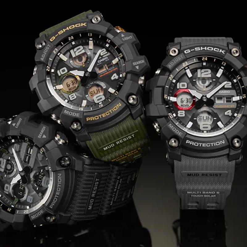 Casio Мужские часы серии MASTER OF G-LAND Синие GWG-100-1A8JF GWG-100-1A8JF